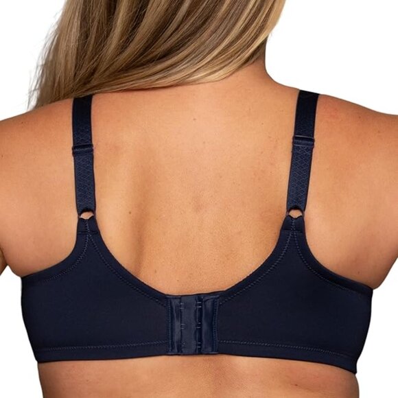 🩷🩷Vanity Fair Beauty Back Full Figure Underwire Navy Bra 76380 40C NWT - Picture 3 of 5